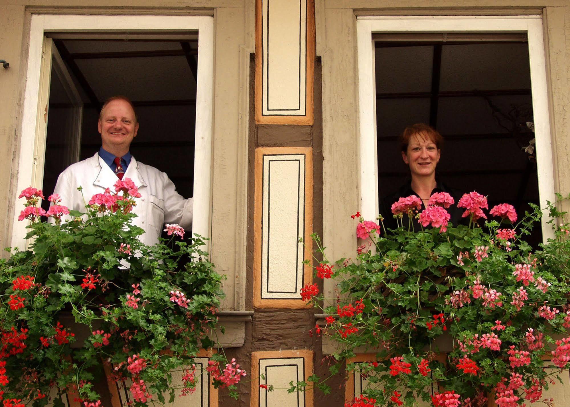 Akzent Hotel Am Bach Dettelbach Exterior foto